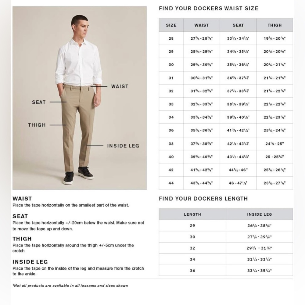 NWT Dockers Men's Classic Fit Signature Khaki Lux Cotton Pants Size 36x32 - Picture 7 of 8